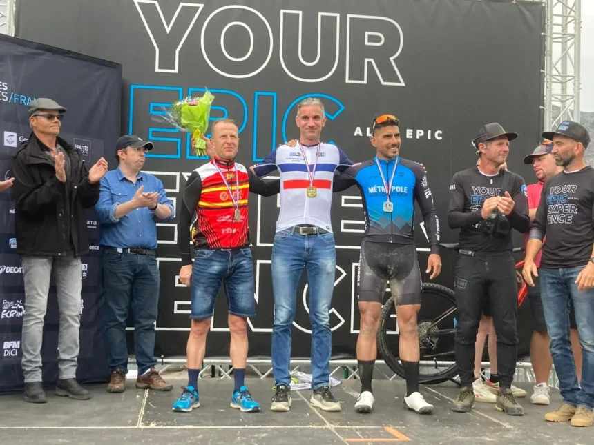 Nicolas Suire, champion de France de VTT 2024