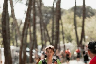 Elian Gaborit, jeune champion de triathlon