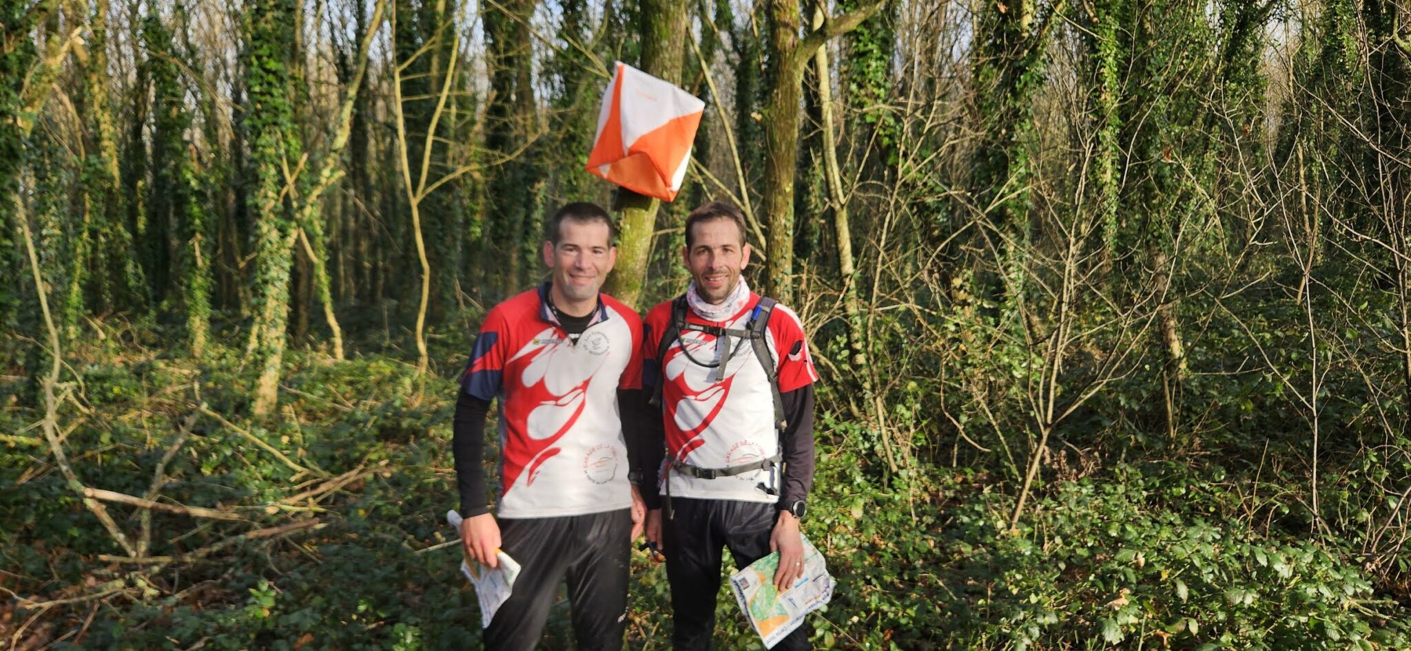 David et Guillaume Bailly. Challenge Vendée Orientation. Manche 2. Raid'Apte.