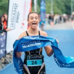 Rosalie Gaillant. Championne de France d'Aquathlon.