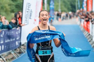 Rosalie Gaillant. Championne de France d'Aquathlon.