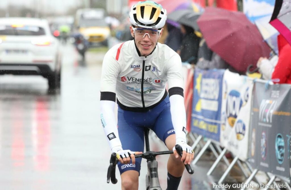 Diégo Charteau. Vendée U. Cyclisme.