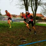 Brice Daubord. Patrice Le Gall. Fabien Billaud. Régionnaux de cross-country à Saint-Laurent-sur-sèvre.