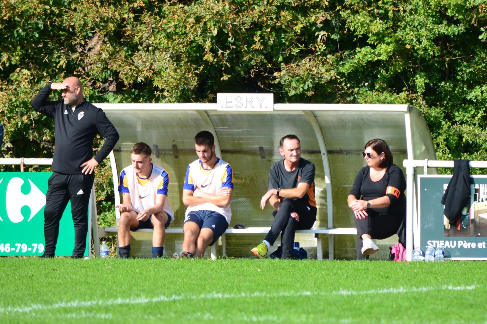 Patrick Rousseau. Rives de l'Yon. Football. D1.