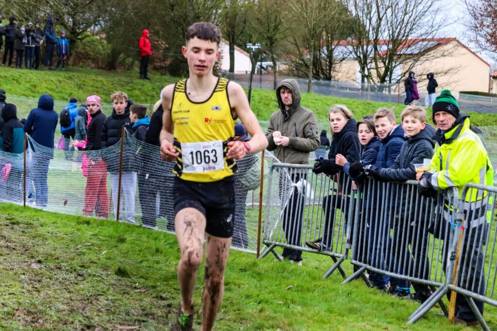 Martin Gauvrit. ACLR. Régionaux de Cross-Country. Saint-Laurent-sur-Sèvre.