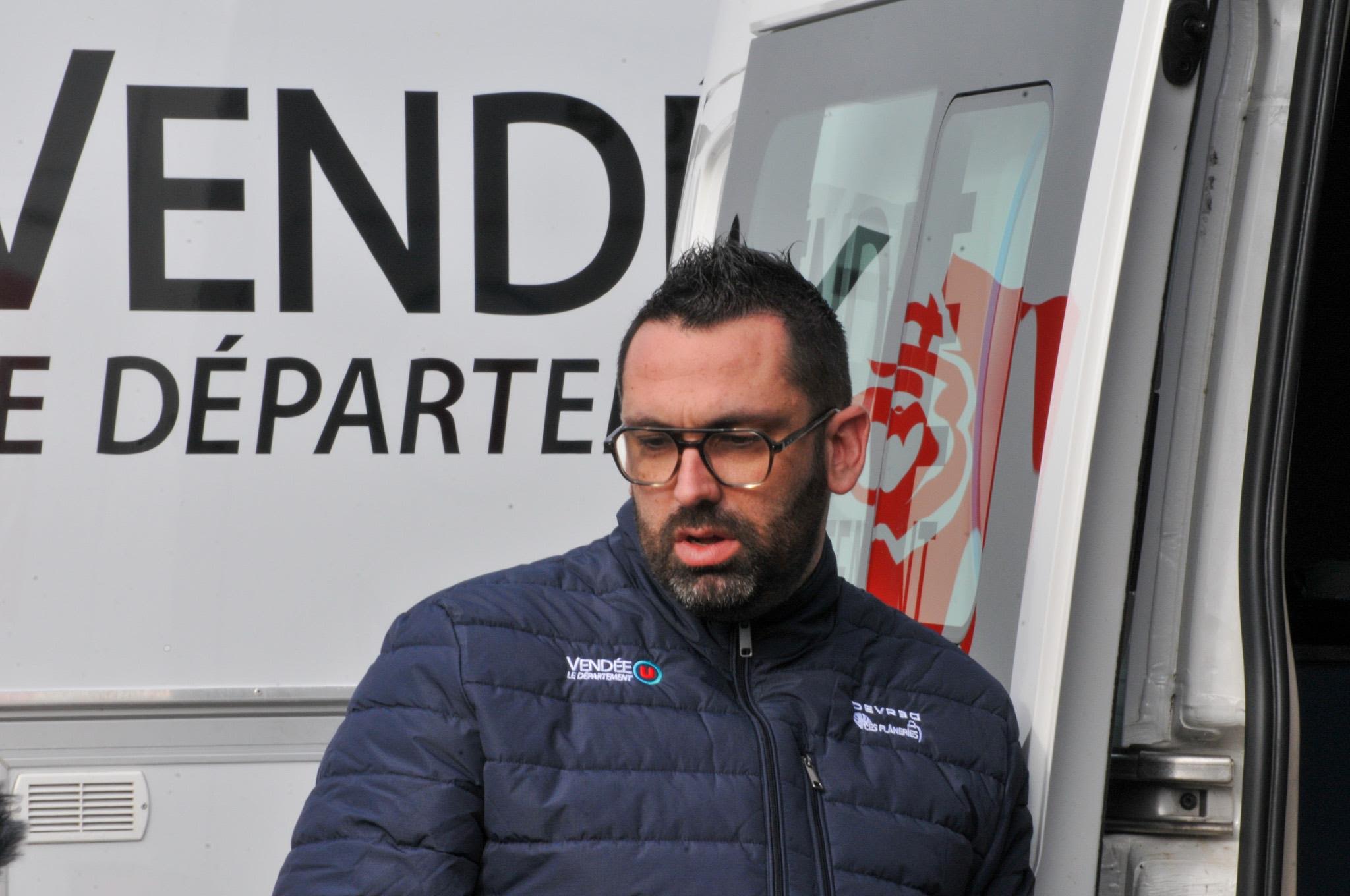 Steven Laurent. Directeur Sportif Vendée U.