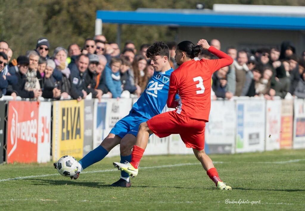 Sacha Masson. Vendée Poiré Football. Gambardella.