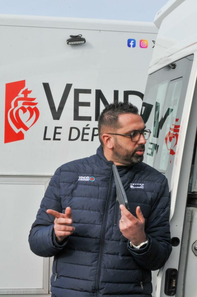 Steven Laurent. Directeur Sportif Vendée U.